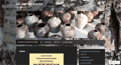 Desktop Screenshot of calumetartcenter.com